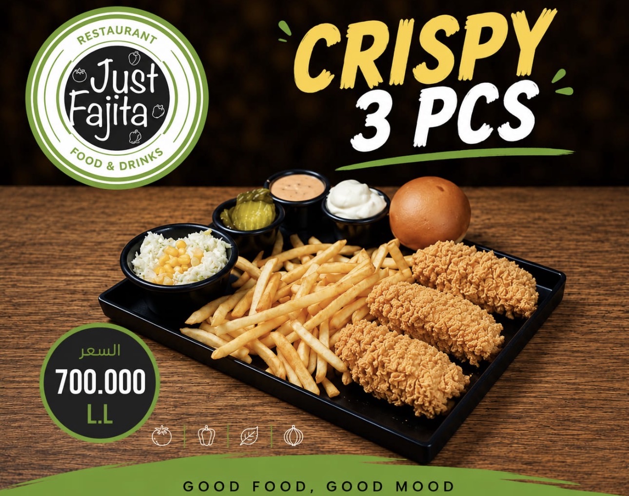 Crispy 3 pcs